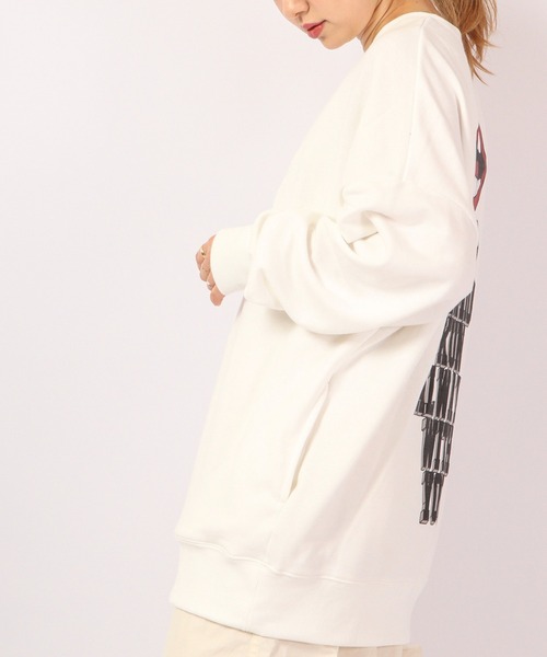 RE730 なみおくんディフォルメデザインビッグトレーナー 2022AW（スウェット）｜RE730（アールイーセブンサーティー）