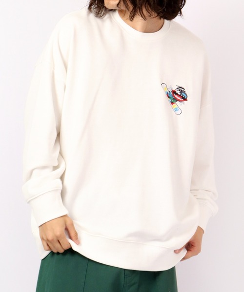 RE730 なみおくんディフォルメデザインビッグトレーナー 2022AW（スウェット）｜RE730（アールイーセブンサーティー）