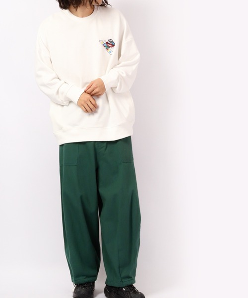 RE730 なみおくんディフォルメデザインビッグトレーナー 2022AW（スウェット）｜RE730（アールイーセブンサーティー）