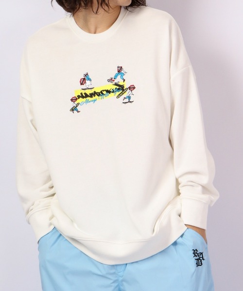 RE730 なみおくんディフォルメデザインビッグトレーナー 2022AW（スウェット）｜RE730（アールイーセブンサーティー）