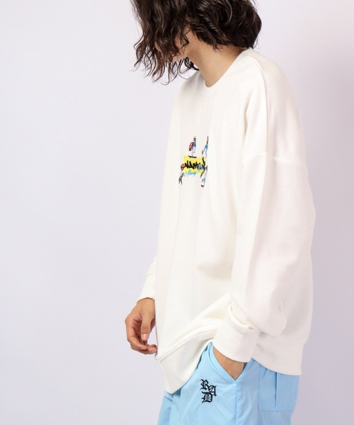 RE730 なみおくんディフォルメデザインビッグトレーナー 2022AW（スウェット）｜RE730（アールイーセブンサーティー）