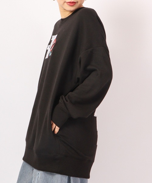 RE730 なみおくんディフォルメデザインビッグトレーナー 2022AW（スウェット）｜RE730（アールイーセブンサーティー）