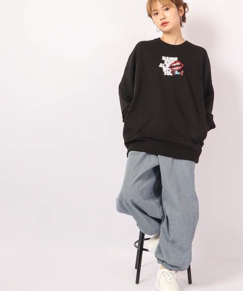 RE730 なみおくんディフォルメデザインビッグトレーナー 2022AW（スウェット）｜RE730（アールイーセブンサーティー）