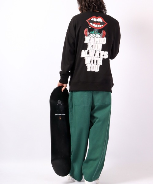 RE730 なみおくんディフォルメデザインビッグトレーナー 2022AW（スウェット）｜RE730（アールイーセブンサーティー）