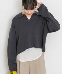 UR Lab. | 衿付きスキッパーニット(ニット/セーター)