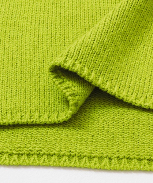 UR Lab.（アーバンリサーチラボ）の「衿付きスキッパーニット（ニット/セーター・レディース・チャコールグレー/ライトグレー/グリーン・FREE）」の14枚目の写真