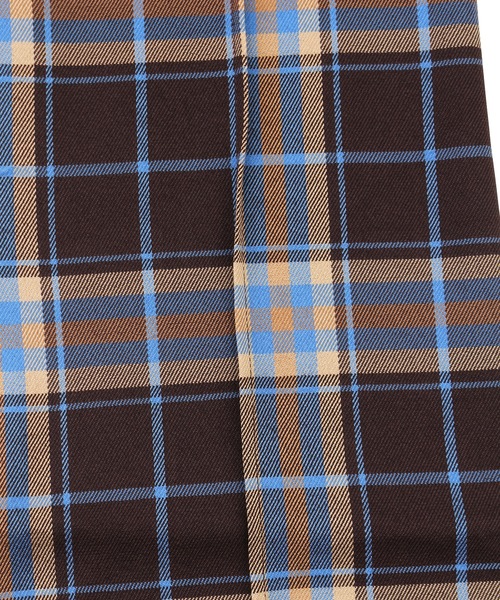 PUNYUS（プニュズ）の「チェックフレアパンツ（その他パンツ・レディース・ダークブラウン/ブラウン・4/3/1/2）」の5枚目の写真