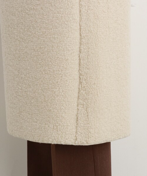 Cutie Blonde（キューティーブロンド）の「◆ボアロングジレ（ベスト・レディース・アイボリー/キャメル・00）」の10枚目の写真