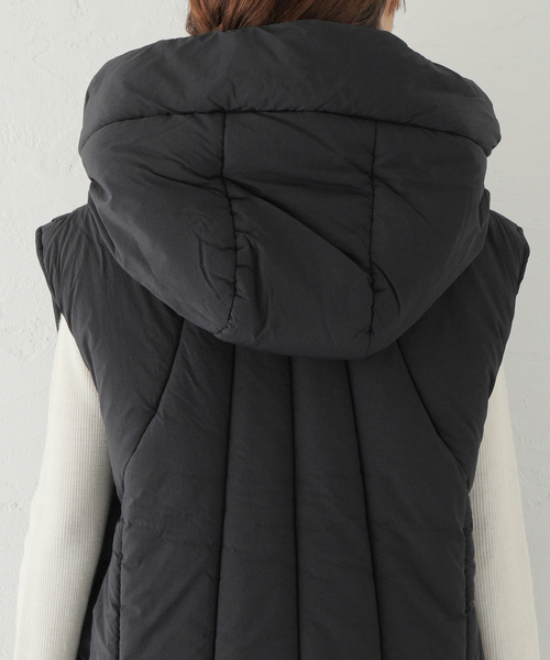 77circa（ナナナナサーカ）の「【77circa/ナナナナサーカ】wild things*77circa HOOD VEST：ベスト（その他アウター・レディース・ブラック・FREE）」の15枚目の写真