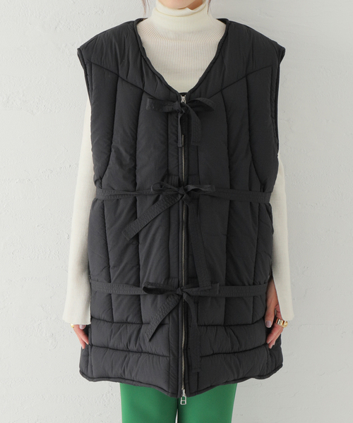 77circa（ナナナナサーカ）の「【77circa/ナナナナサーカ】wild things*77circa HOOD VEST：ベスト（その他アウター・レディース・ブラック・FREE）」の3枚目の写真