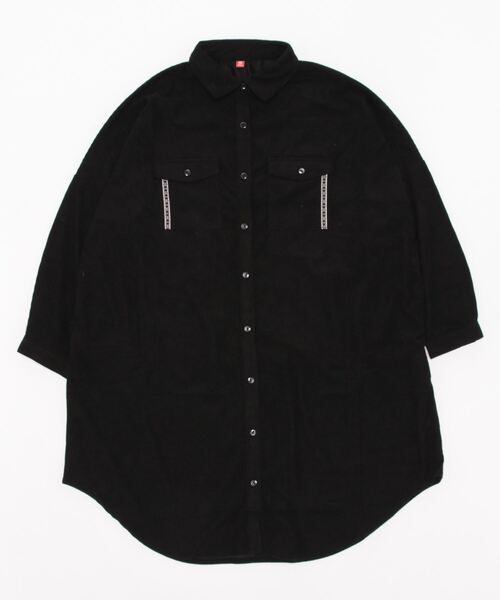 チャイハネ(チャイハネ)の「【チャイハネ】パローマシャツワンピース(シャツワンピース・レディース・グリーン/ホワイト/ブラック・FREE)」の19枚目の写真