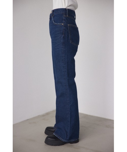 BLACK BY MOUSSY（ブラックバイマウジー）の「MATARI Al Makha denim（マタリアールマッカデニム）（デニムパンツ・レディース・ブルー/ライトブルー・25inch/24inch/23inch/26inch）」の15枚目の写真