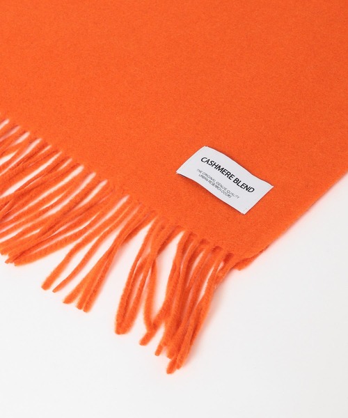 URBAN RESEARCH DOORS（アーバンリサーチドアーズ）の「カシミヤブレンド マフラー（マフラー・メンズ・チャコールグレー/グリーン/モカ/オレンジ・-）」の15枚目の写真