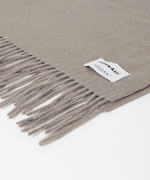 URBAN RESEARCH DOORS（アーバンリサーチドアーズ）の「カシミヤブレンド マフラー（マフラー・メンズ・チャコールグレー/グリーン/モカ/オレンジ・-）」の17枚目の写真