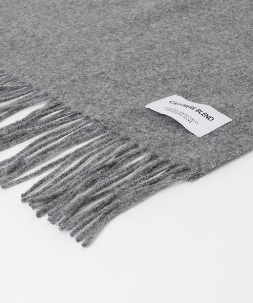 URBAN RESEARCH DOORS（アーバンリサーチドアーズ）の「カシミヤブレンド マフラー（マフラー・メンズ・チャコールグレー/グリーン/モカ/オレンジ・-）」の19枚目の写真