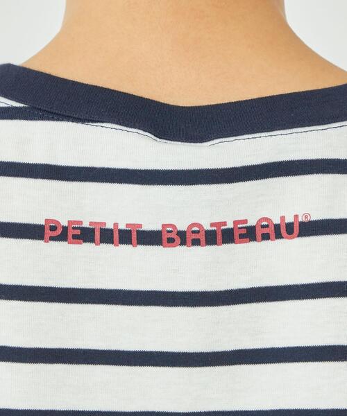 PETIT BATEAU(プチバトー)の「【別注】<PETIT BATEAU>バック プリント ショートスリーブ Tシャツ(Tシャツ/カットソー・レディース・オフホワイト/オリーブ/ブラック/その他1・FREE)」の20枚目の写真