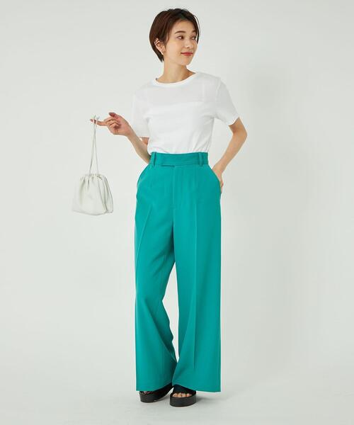 PETIT BATEAU(プチバトー)の「【別注】<PETIT BATEAU>バック プリント ショートスリーブ Tシャツ(Tシャツ/カットソー・レディース・オフホワイト/オリーブ/ブラック/その他1・FREE)」の9枚目の写真