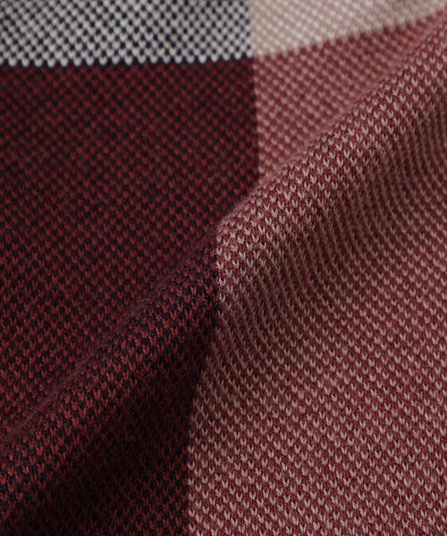 BLACK LABEL CRESTBRIDGE(ブラックレーベル・クレストブリッジ)の「【WEB限定】パネルチェックハイネックカーディガン(カーディガン/ボレロ・メンズ・ベージュ系その他/ブラック・L/M/XL)」の10枚目の写真