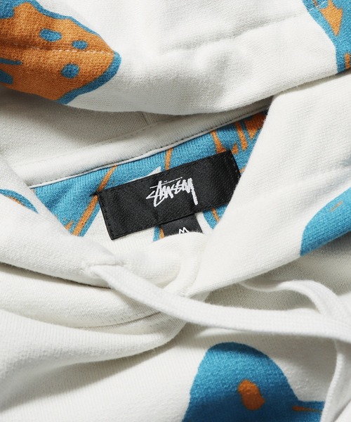 STUSSY(ステューシー)の「STUSSY/ステューシー FLORAL HOODIE フーディー(パーカー・メンズ・ホワイト系・M)」の4枚目の写真