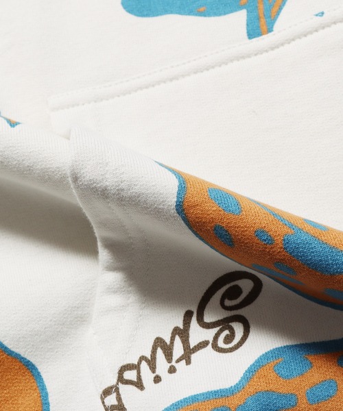 STUSSY(ステューシー)の「STUSSY/ステューシー FLORAL HOODIE フーディー(パーカー・メンズ・ホワイト系・M)」の7枚目の写真