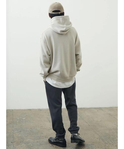 CRAFT STANDARD BOUTIQUE(クラフトスタンダードブティック)の「ニットフリースパーカー(パーカー・メンズ・ブラック/チャコールグレー/アイボリー/ブルー・M/L)」の15枚目の写真