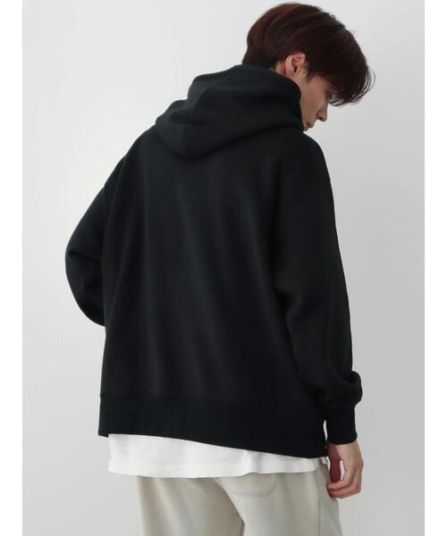 CRAFT STANDARD BOUTIQUE(クラフトスタンダードブティック)の「ニットフリースパーカー(パーカー・メンズ・ブラック/チャコールグレー/アイボリー/ブルー・M/L)」の19枚目の写真