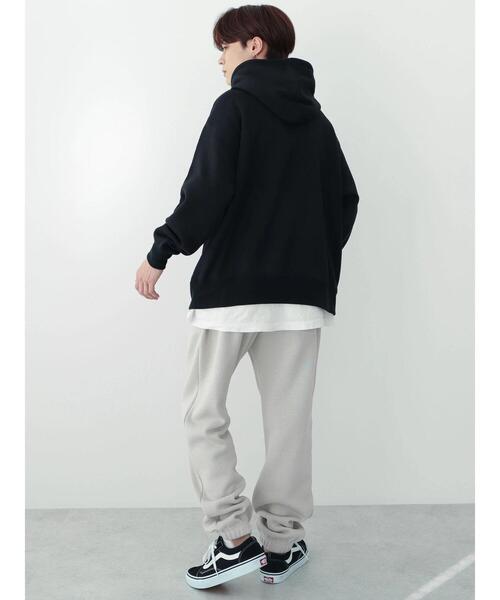 CRAFT STANDARD BOUTIQUE(クラフトスタンダードブティック)の「ニットフリースパーカー(パーカー・メンズ・ブラック/チャコールグレー/アイボリー/ブルー・M/L)」の22枚目の写真