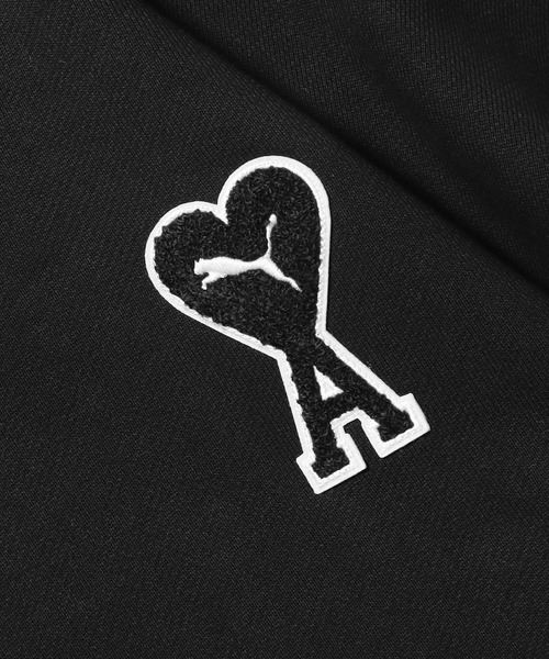 PUMA（プーマ）の「PUMA×AMI/プーマ×アミ HOODIE フーディー（パーカー・メンズ・オレンジ/ホワイト/ブラック・S/L/XL/M）」の10枚目の写真