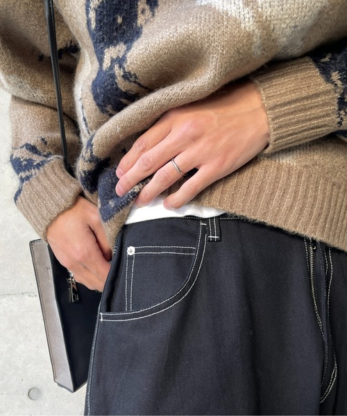 CPCM(シーピーシーエム)の「ペインターパンツ(チノパンツ・メンズ・ブラック/カーキ/アイボリー・LARGE/MEDIUM)」の21枚目の写真