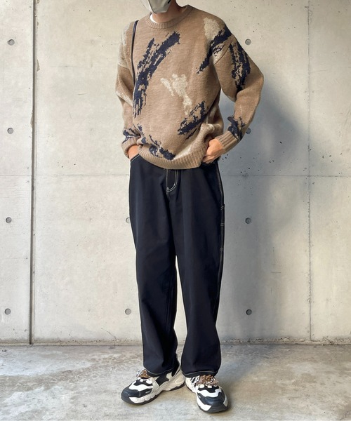 CPCM(シーピーシーエム)の「ペインターパンツ(チノパンツ・メンズ・ブラック/カーキ/アイボリー・LARGE/MEDIUM)」の19枚目の写真