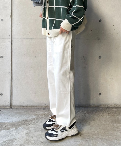 CPCM(シーピーシーエム)の「ペインターパンツ(チノパンツ・メンズ・ブラック/カーキ/アイボリー・LARGE/MEDIUM)」の6枚目の写真