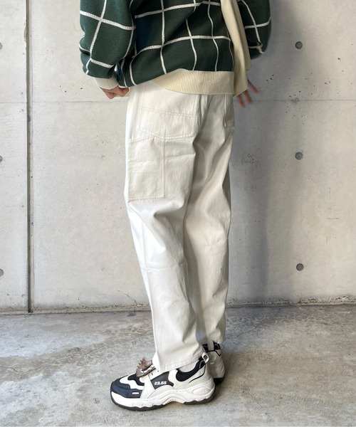 CPCM(シーピーシーエム)の「ペインターパンツ(チノパンツ・メンズ・ブラック/カーキ/アイボリー・LARGE/MEDIUM)」の5枚目の写真