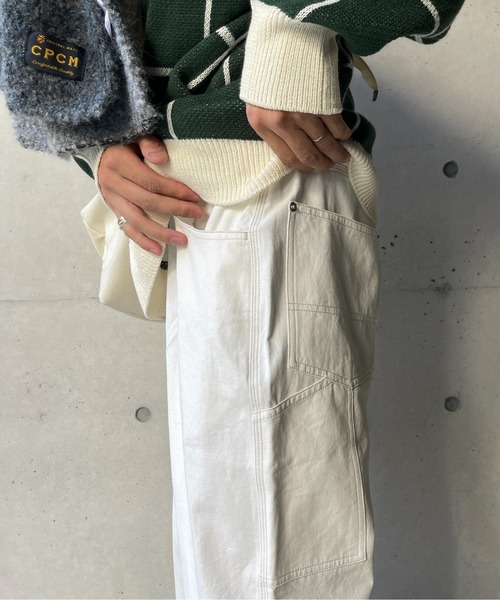 CPCM(シーピーシーエム)の「ペインターパンツ(チノパンツ・メンズ・ブラック/カーキ/アイボリー・LARGE/MEDIUM)」の11枚目の写真