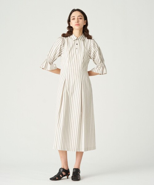 LOVELESS（ラブレス）の「コルセットベルトドレス（ワンピース・レディース・ブルー系その他2/ホワイト系その他・34/36）」の4枚目の写真