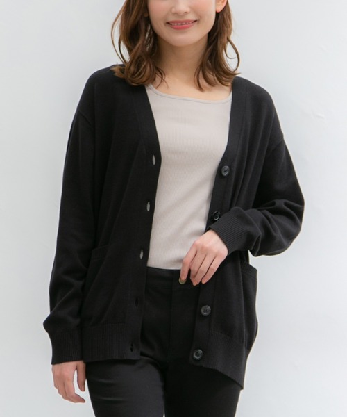 Honeys（ハニーズ）の「２ｗａｙタンクトップ（タンクトップ・レディース・オリーブ/スミクロ/ブラック/グレイッシュベージュ/アイボリー/イエロー系その他/ブラウン・LL/M/S/L）」の5枚目の写真