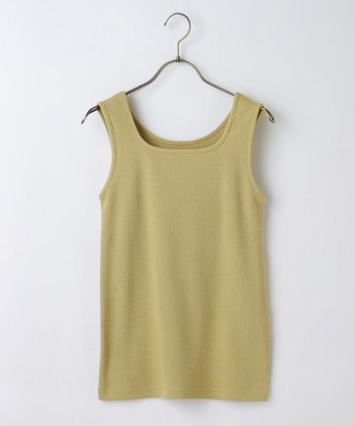 Honeys（ハニーズ）の「２ｗａｙタンクトップ（タンクトップ・レディース・オリーブ/スミクロ/ブラック/グレイッシュベージュ/アイボリー/イエロー系その他/ブラウン・LL/M/S/L）」の16枚目の写真