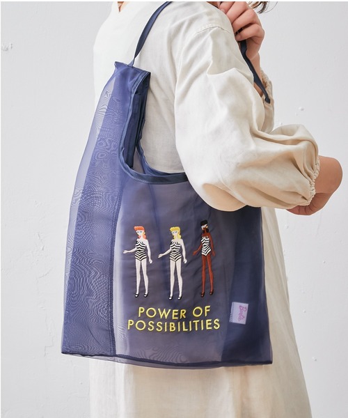 レッスンバッグ　エコバッグ　ヴィンテージ　トート　女の子　Barbie バービー 65th限定】バービー トートバッグ - バービー公式オンラインストア