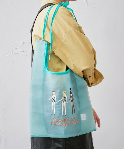 Barbie（バービー）の「バービー チュールエコバッグ（エコバッグ/サブバッグ・レディース・ピンク/ブルー/グリーン・フリー）」の20枚目の写真