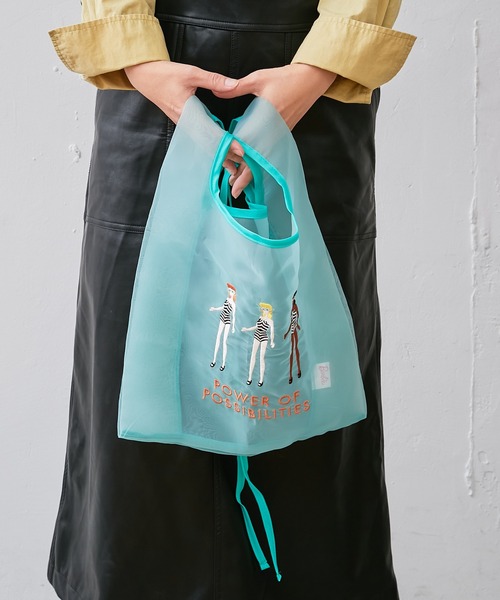 Barbie（バービー）の「バービー チュールエコバッグ（エコバッグ/サブバッグ・レディース・ピンク/ブルー/グリーン・フリー）」の15枚目の写真