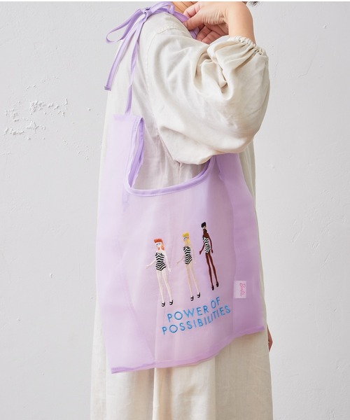 Barbie（バービー）の「バービー チュールエコバッグ（エコバッグ/サブバッグ・レディース・ピンク/ブルー/グリーン・フリー）」の21枚目の写真