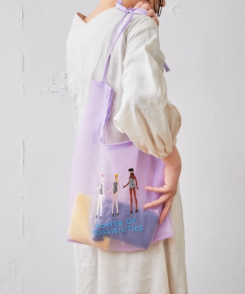 Barbie（バービー）の「バービー チュールエコバッグ（エコバッグ/サブバッグ・レディース・ピンク/ブルー/グリーン・フリー）」の16枚目の写真