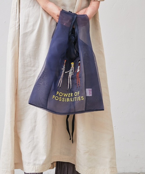 Barbie（バービー）の「バービー チュールエコバッグ（エコバッグ/サブバッグ・レディース・ピンク/ブルー/グリーン・フリー）」の10枚目の写真