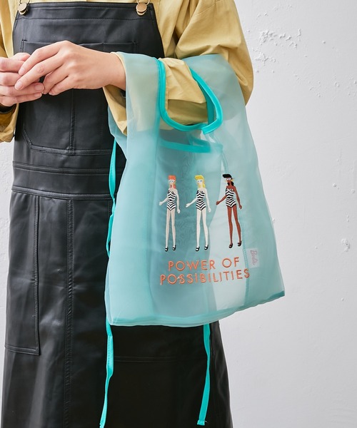 Barbie（バービー）の「バービー チュールエコバッグ（エコバッグ/サブバッグ・レディース・ピンク/ブルー/グリーン・フリー）」の22枚目の写真