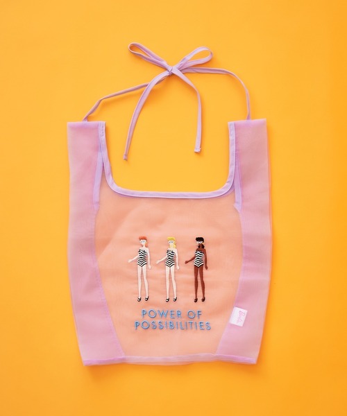 レッスンバッグ　エコバッグ　ヴィンテージ　トート　女の子　Barbie バービー 65th限定】バービー トートバッグ - バービー公式オンラインストア