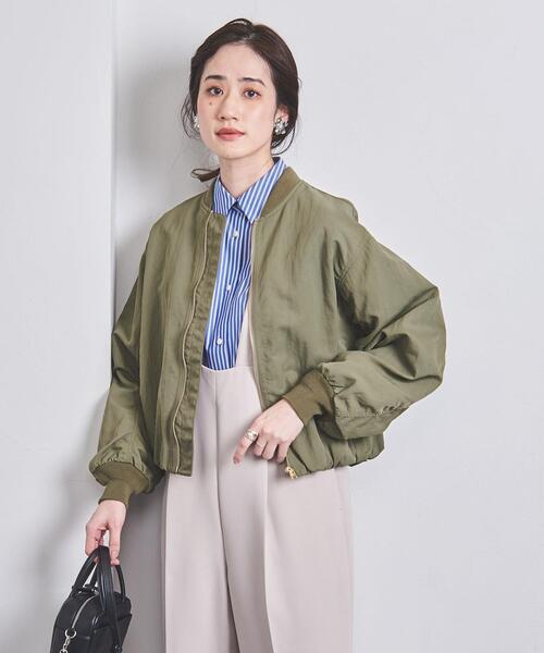 UNITED ARROWS UWSC ギャザー ブルゾン ユナイテッドアローズUWSC ギャザー ブルゾン