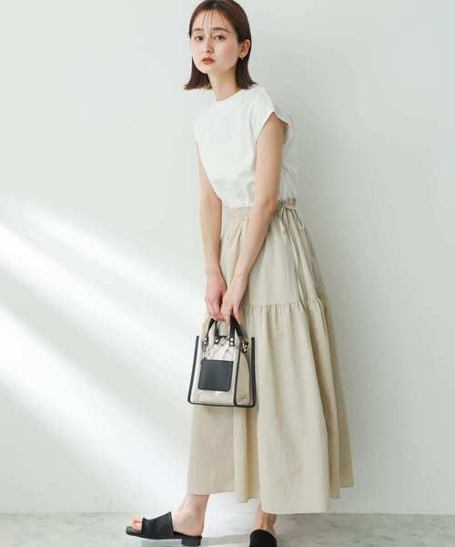 SENSE OF PLACE by URBAN RESEARCH(センスオブプレイスバイアーバンリサーチ)の「サテンストレッチミュール(サンダル・レディース・ブラック/グリーン/アイボリー/ベージュ・LARGE/MEDIUM/SMALL)」の14枚目の写真