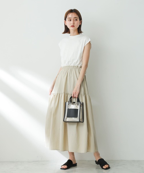 SENSE OF PLACE by URBAN RESEARCH(センスオブプレイスバイアーバンリサーチ)の「サテンストレッチミュール(サンダル・レディース・ブラック/グリーン/アイボリー/ベージュ・LARGE/MEDIUM/SMALL)」の12枚目の写真