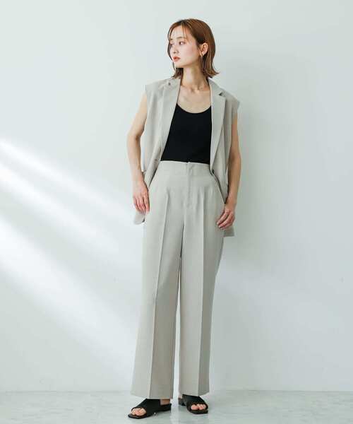 SENSE OF PLACE by URBAN RESEARCH(センスオブプレイスバイアーバンリサーチ)の「サテンストレッチミュール(サンダル・レディース・ブラック/グリーン/アイボリー/ベージュ・LARGE/MEDIUM/SMALL)」の5枚目の写真