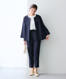 7days Life Styling（セブンデイズライフスタイリング）の「【洗濯機で洗える】ドビー素材　セットアップパンツスーツ３点セット（スーツセット）」