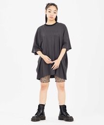 X-girl | RINGER S/S BIG TEE DRESS(ワンピース)